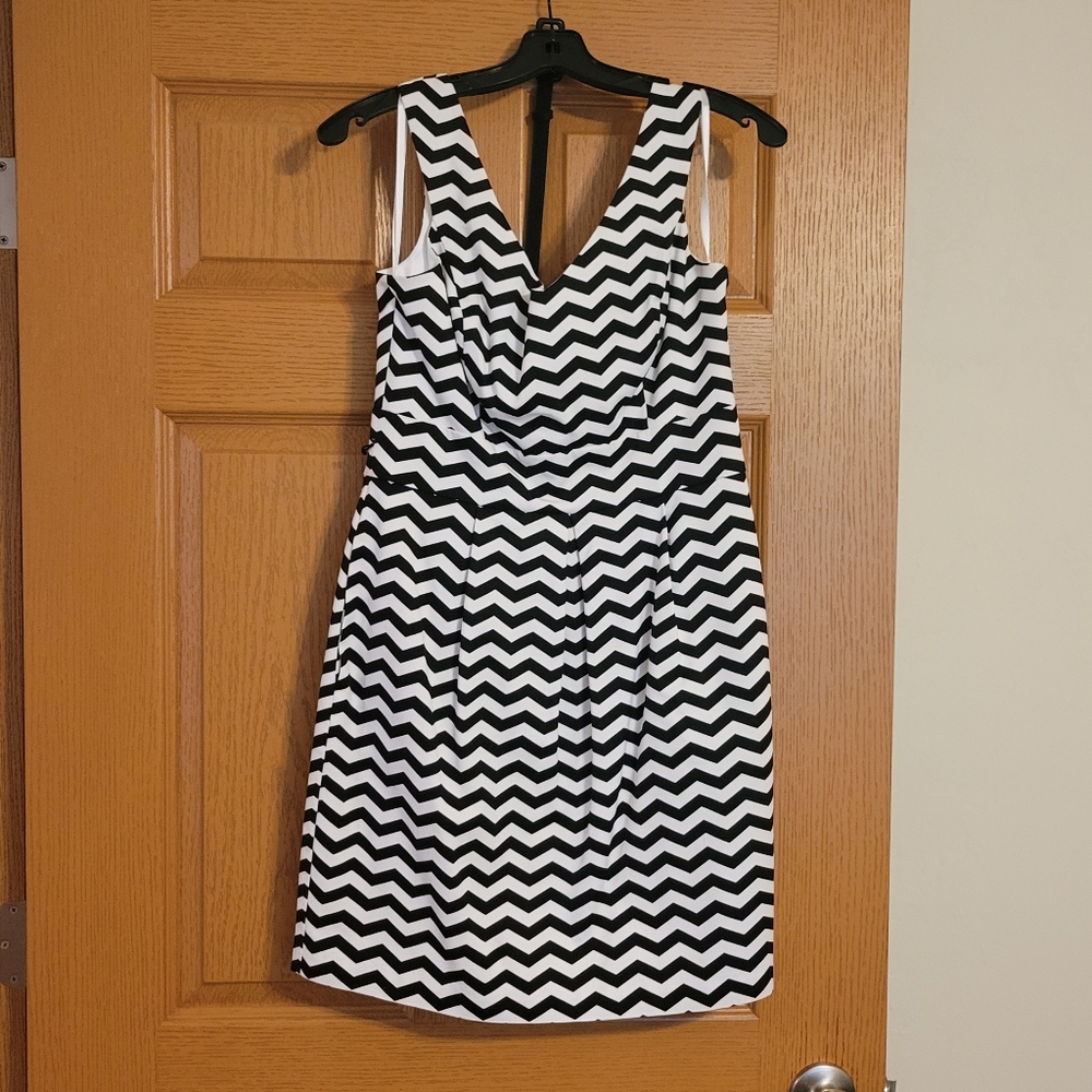 White House Black Market Chevron Dress